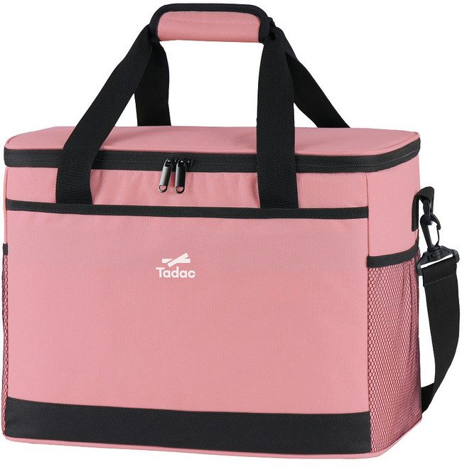 타닥 에센셜 소프트 쿨러백 아이스 보냉백 캠핑가방 보온 보냉가방, 핑크, 30L