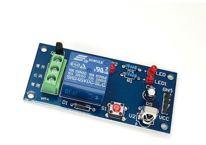 SONGLE 1路 5V 紅外線學習型遙控繼電器模組, 1個