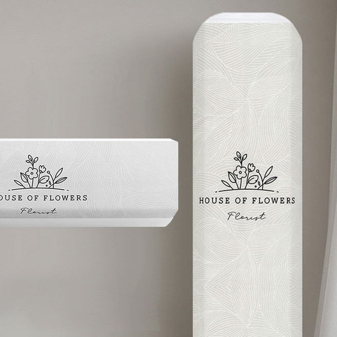 PULSEBIZ 에어컨커버 투인원세트 벽걸이+스탠드 에어컨덮개, 플로리스트, 노멀그레이