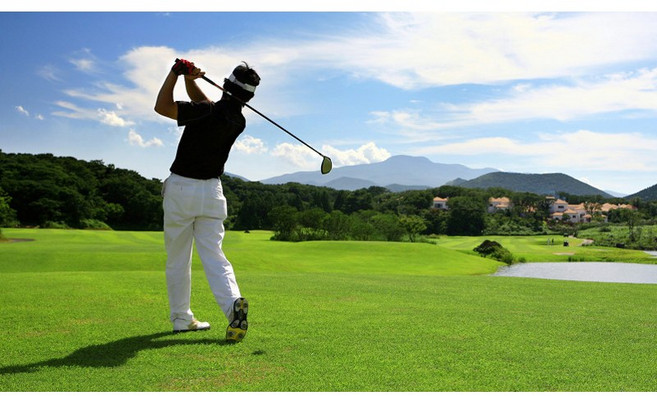 HappyZone 초극세사 세모네모 걸이용 골프타월 스웨드 부드러운 손수건4040 (지퍼백+릴줄포함), 그린, 1개