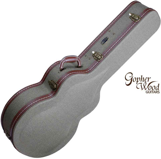 고퍼우드 어쿠스틱 기타용 프리미엄 하드케이스 통기타용 D바디/ GA바디/ OM바디 사이즈별 택, 1개