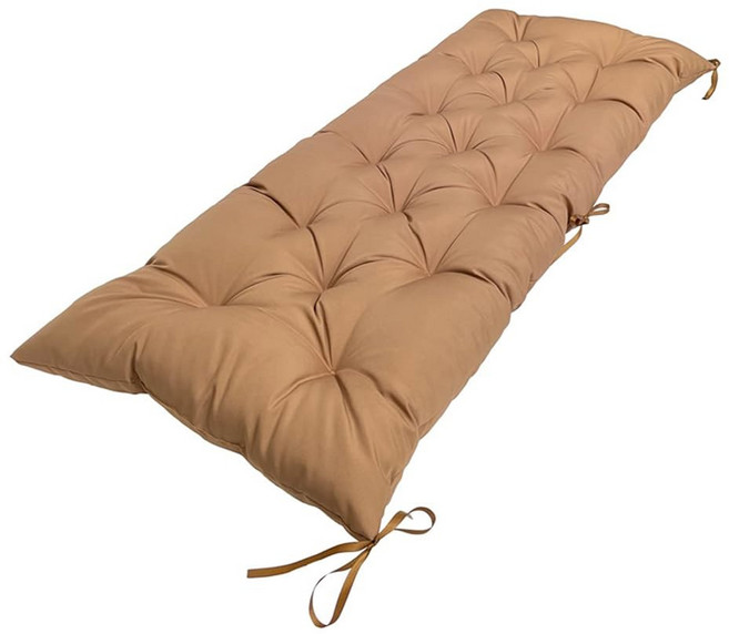 야외 정원 가구를 위한 Eoiov 미끄럼 방지 벤치 쿠션 실내 파티오 의자 블루 40 x 20 인 러브시트 소파 시트 패드 방수