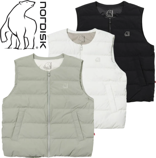 [매장발송] 노르디스크 남여공용 패딩 조끼 경량 등산 캠핑 여행 아웃도어 베스트