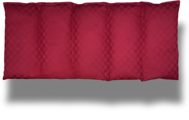 [따뜻팩] 국산 100% 천연 팥 대복부 찜질팩 버건디, 1개