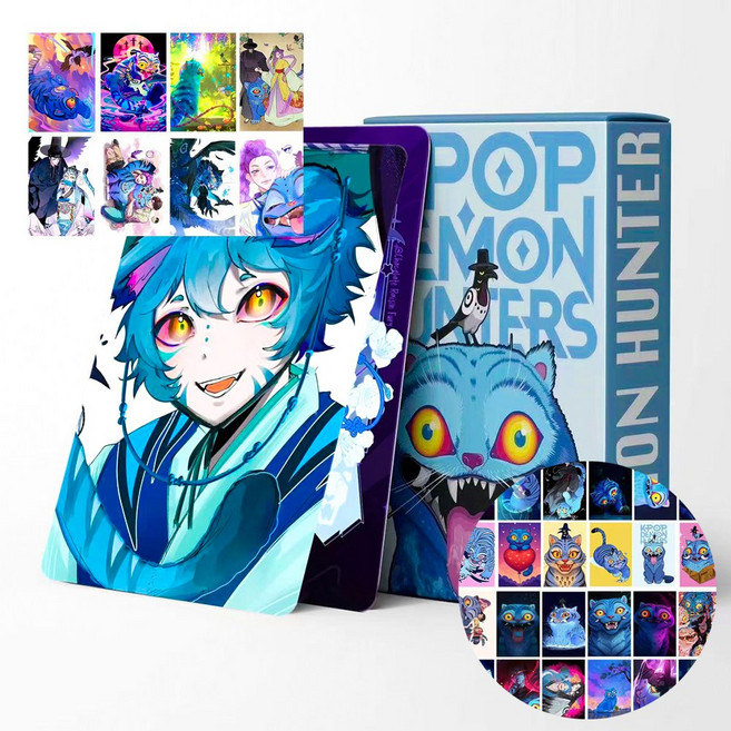 케데헌 카드팩 캐릭터 카드, 1개, F세트