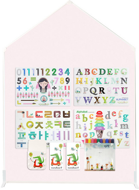 [자석교구 세트]맘스퍼즐 괜찮아요SET 스페셜구성 유아 자석 교구, 1개