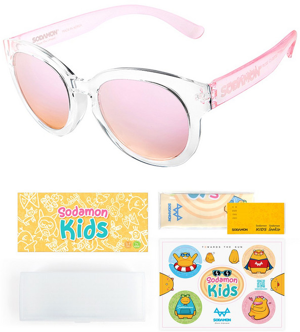 소다몬 루키 LK7501 LK7502 시리즈 주니어 초등학색용 어린이 선글라스