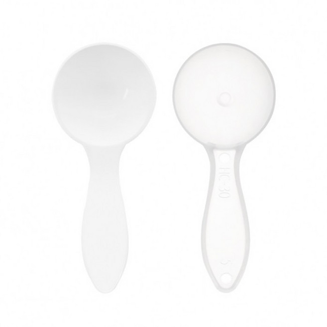 계량스푼 30g 128mm H 10개 국산 제약 분말 세제 다용도 플라스틱 분유 정확한계량