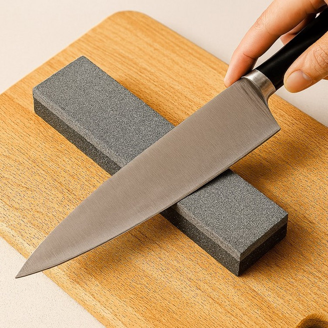 고급 양면 숫돌 칼갈이 연마석, 1개