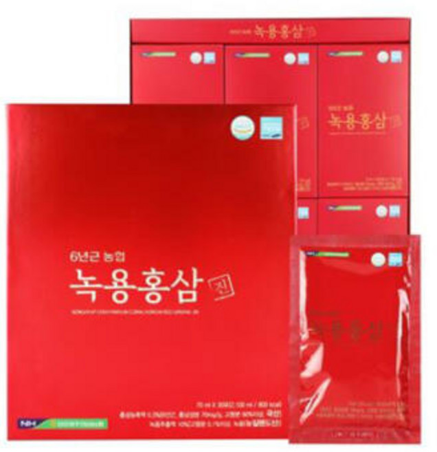 지리산마천농협 6년근 녹용홍삼진 30포 X 5세트, 1개