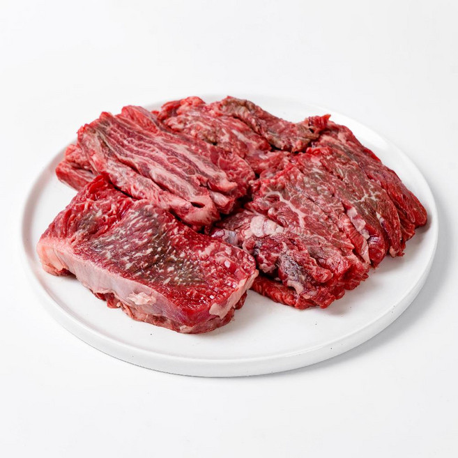 투쁠한우 모듬세트 800g 냉장 숙성 한우 소고기 선물세트, 고급포장 소한판 모듬 800g