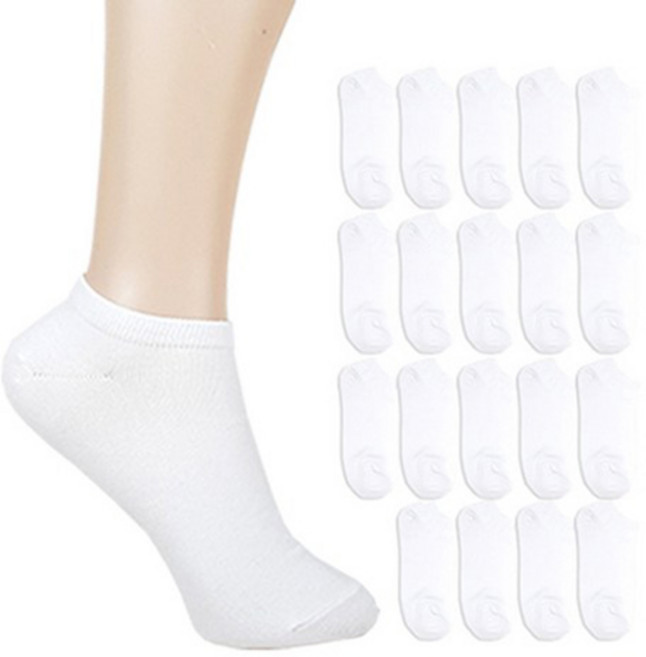 더베이직 여성용 프리미엄 스니커즈 발목 양말