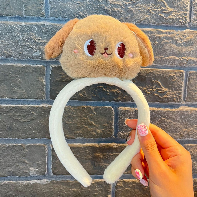 생활일번지 파티 머리띠 48종, 2개, 40.강아지 브라운(350)