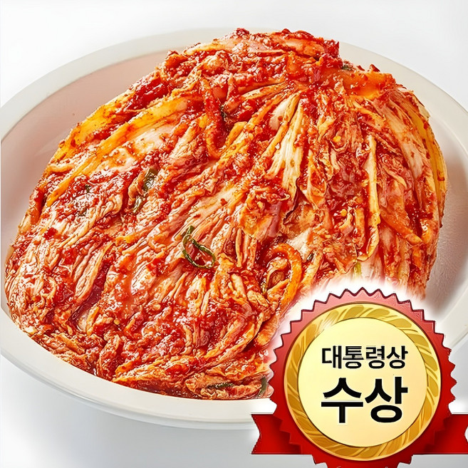 [대통령상 2회 수상] 청올담 국내산 전라도 포기 배추김치, 1개, 5kg