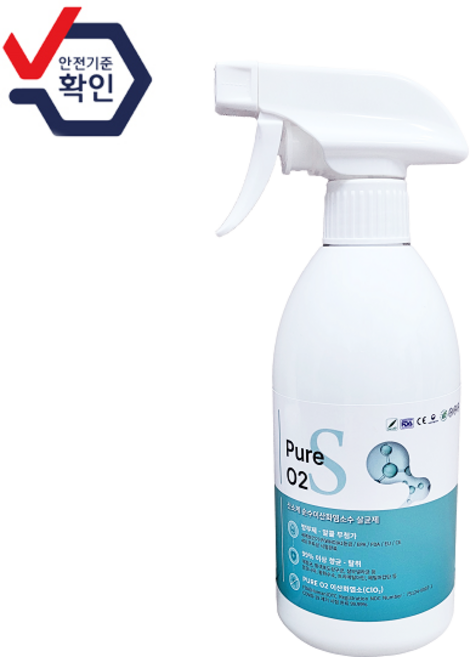 퓨어오투 이산화염소(수)(500ml), 1개, 500ml