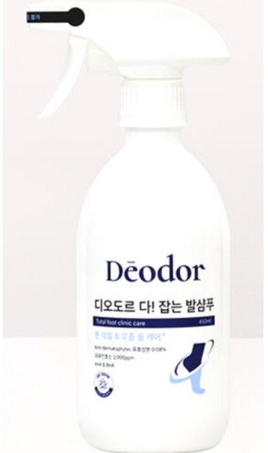 [디오도르] 다! 잡는 발 샴푸_ 풋 각질&무좀&냄새 올케어, 1개, 1개입