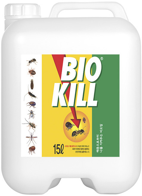동성 비오킬 15리터 리필 특대형 배드버그 바퀴벌레 개미 진드기 살충제 공기정화식물, 1개입, 2개