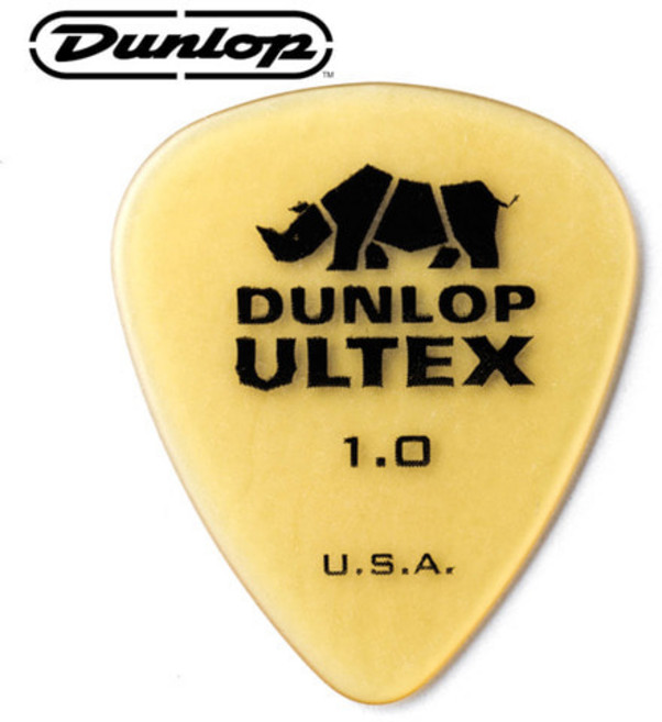 던롭 울텍스 물방울 기타피크 1.00mm 12개