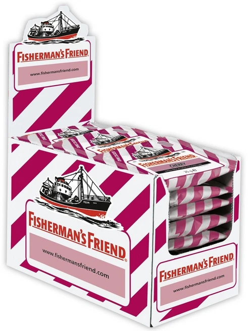 fisherman's friend 피셔맨 프렌드 13종 목캔디 사탕 candy 25g, 체리슈가프리, 24개 - 쿠팡