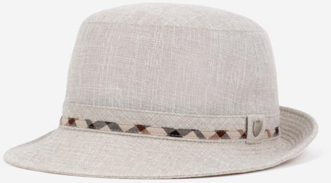 닥스 ACC 남성 닥스체크띠 포인트 벙거지 DK35MBK001