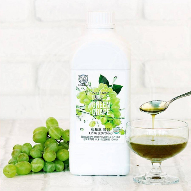 찐노마진몰 청포도 에이드 농축액 베이스 원액 과일청, 1.2kg