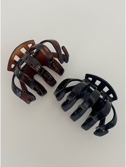 New 프랑스 클로드 대형 집게핀 헤어클로 반묶음 올리머리