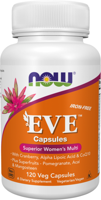 Now Foods EVE 슈피리어 우먼 멀티 베지 캡슐, 120정, 1개