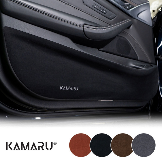 카마루 도어커버 샤무드 기아, 도어커버-샤무드[블랙], K8 하이브리드