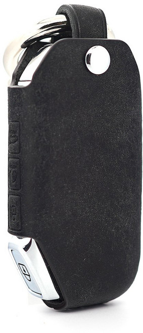 더뉴 레이 스마트키가죽케이스 PK14 키홀더 키링 2023년식~, 푸에블로 블랙