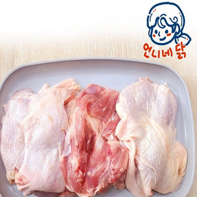닭다리살(통정육) 1kg /냉동냉장가능, 두메골 냉장 生닭다리살(정육)1kg, 1개