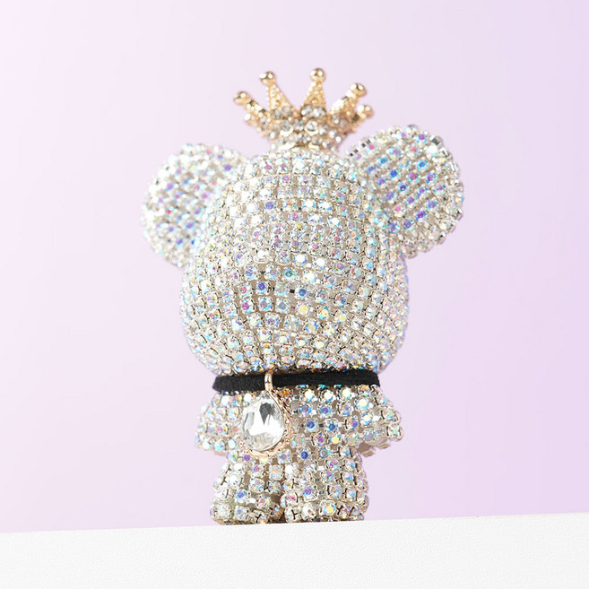 [1+1] 센트로제 큐빅베어 카퍼퓸, 1세트, 실버+핑크, 02.잉글리쉬 페어 프리지아