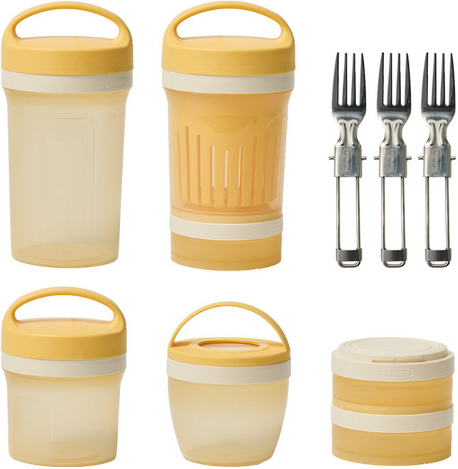 이지앤프리 프레시타워 과일샐러드 도시락통 5종 풀세트, 망고, 1세트