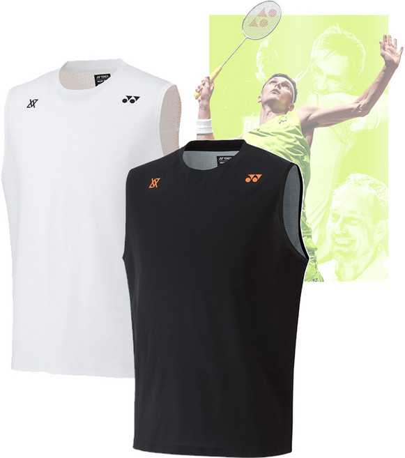 요넥스 16823EX 배드민턴 수입 민소매 티셔츠 악셀센