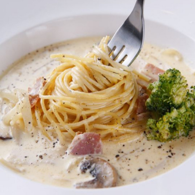 까르보나라 스파게티 소스 파스타 소스 이태리산 크림과 치즈 사용, 300g, 10개