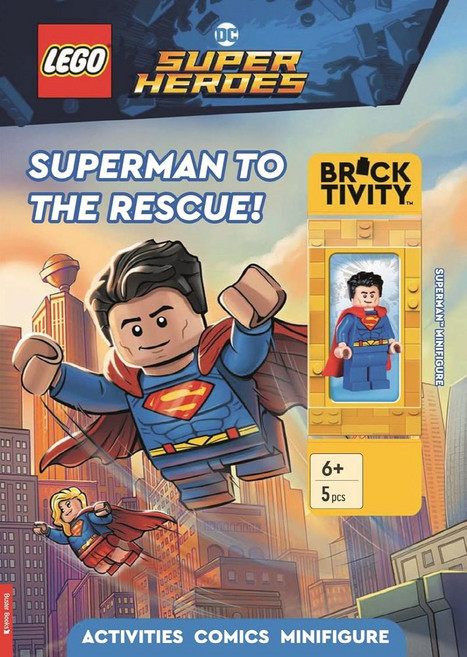 LEGO DC Super Heroes: Superman to the Rescue Activity Book (with Superman™ minifigure), LEGO DC Super Heroes: Superm.., LEGO®, Buster Books(저), Michael O'Mara Books Ltd