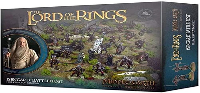 Games Workshop - Middle Earth 전략 배틀 게임 반지의 제왕 Isengard Battlehost [호환], 1개