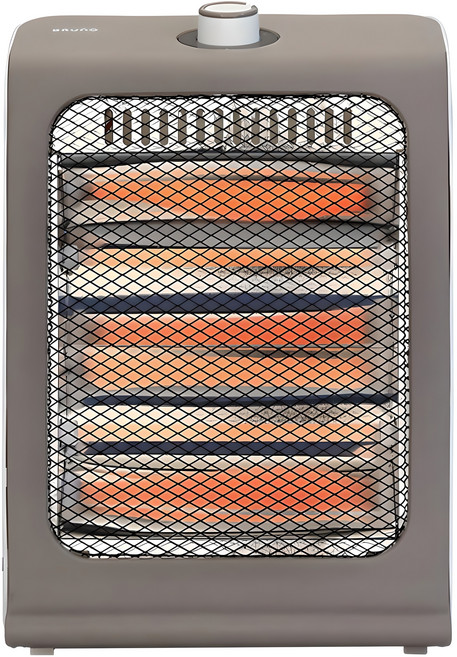 BRUNO 2단 석영관 전기히터, BQH-2410, 그레이