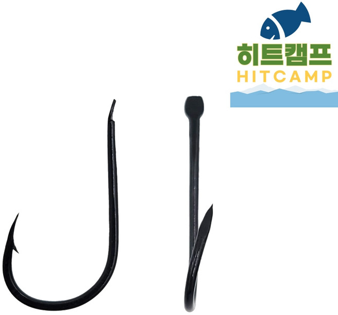 100개입 감성돔 바늘 100C탄소강 지누바늘 낚시 채비, 1세트