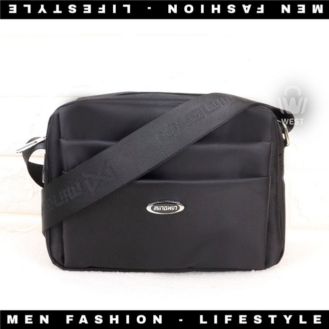 多功能男士側背包 防水男包 大款#9205
