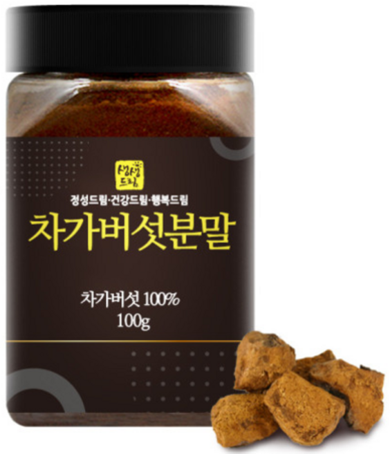 생생드림 차가버섯 분말, 100g, 1개