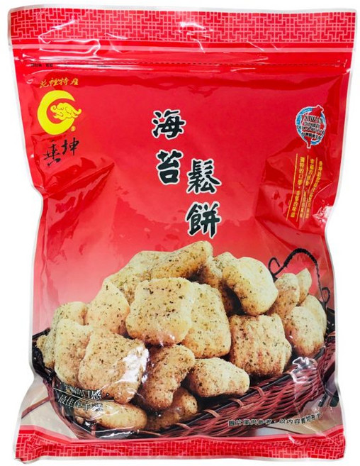 垂坤 海苔鬆餅 2入組, 2個, 220g