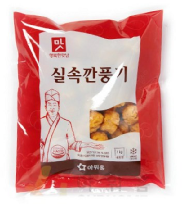 [먹깨비네] 아워홈 실속 깐풍기1kg 실속제품, 1개