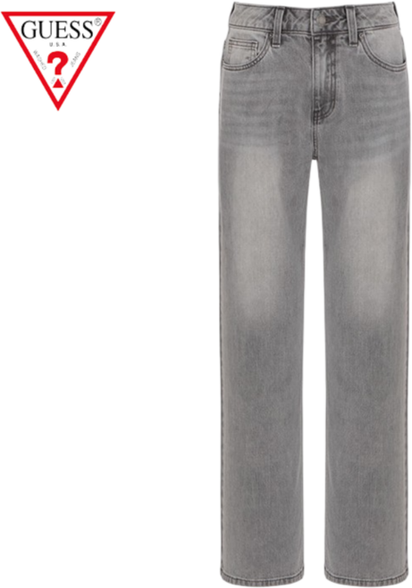 [매장발송] 게스 여성 청바지 봄 여름 와이드 일자핏 베이직 데님팬츠