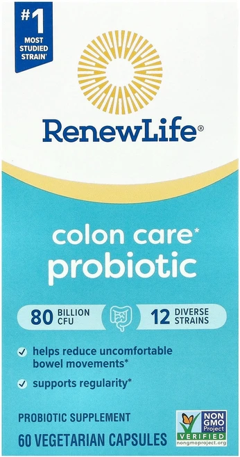 리뉴라이프 103298 얼티메이트 플로라 프로바이오틱 800억CFU 베지캡슐 60정, 1개 - 쿠팡