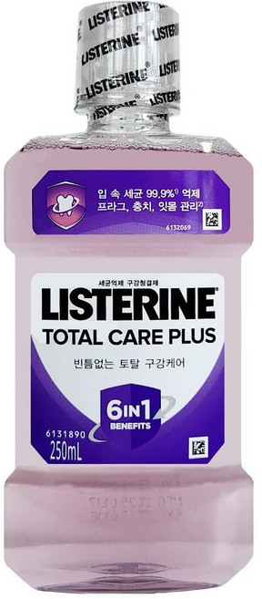 리스테린 토탈케어 플러스 250ml x5, 1, 1