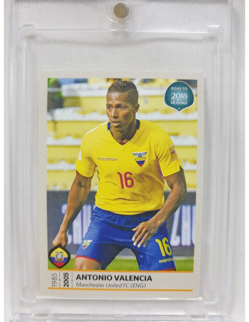 2018 PANINI STICKER 파니니 스티커 #362 안토니오 발렌시아 러시아 월드컵 축구 카드, 1개