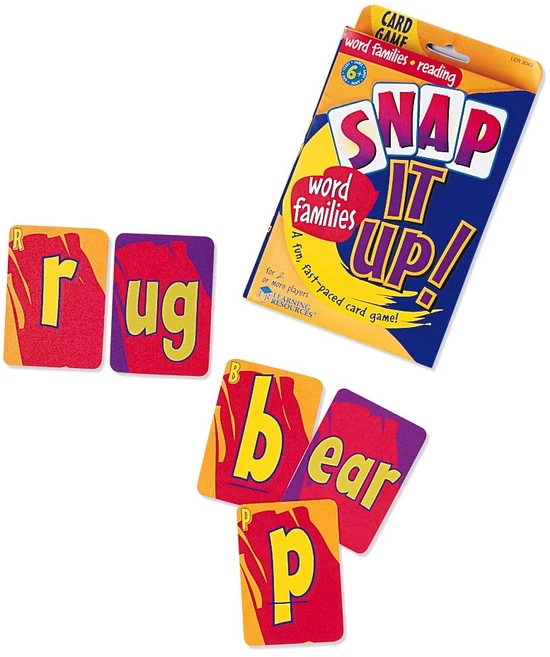 러닝리소스 LER 3043 스냅잇업 파닉스와 리딩 SNAP IT UP! PHONICS N READING 영어카드게임, 1개 - 쿠팡