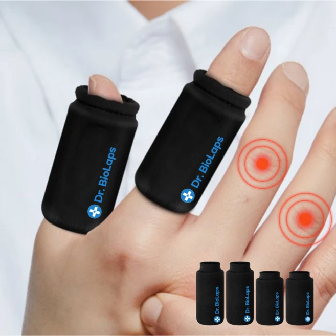닥터바이오랩스 손가락 아이싱팩 아이스팩 온찜질 냉찜질 온열찜질, 4개 - 쿠팡