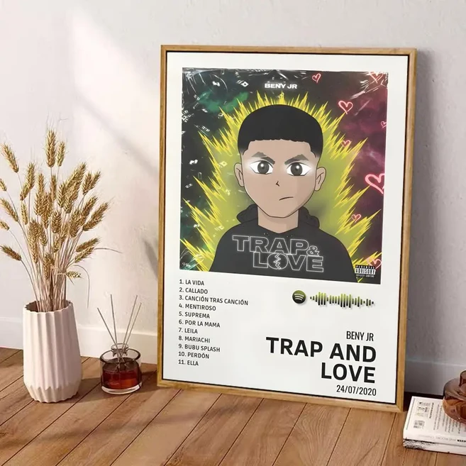 록밴드 마이 C-케미컬 로맨스 페인팅 캘리그래피 면 캔버스 포스터 거실 인테리어용 벽 예술, 40X50cmFrameless, 02 Black21