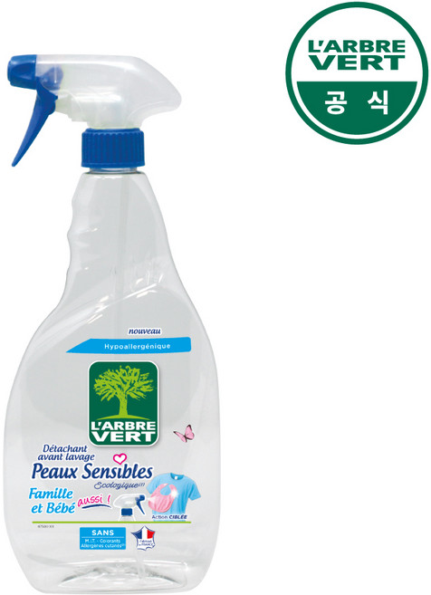 [라브르베르] 데타셩 얼룩제거제 스프레이, 1개, 740ml